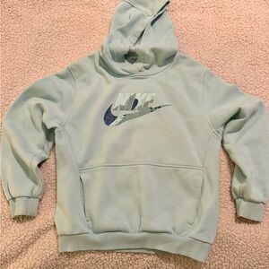 Nike Kids Light Blue Hoodie